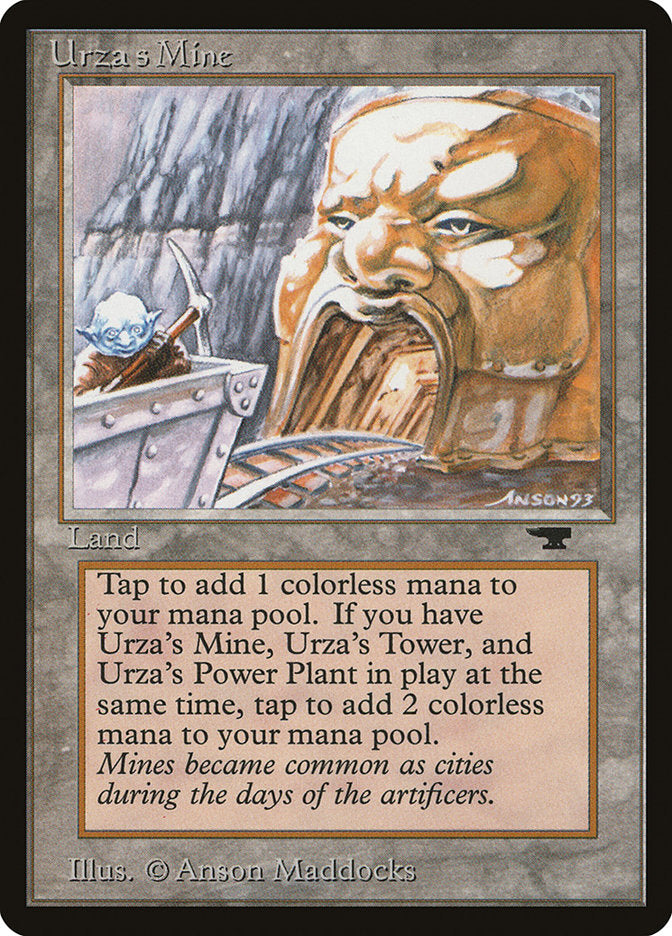 Urza's Mine (Mine Cart Entering Mouth) [Antiquities] - Magic: The Gathering - Card Brawlers | Quebec | Canada |