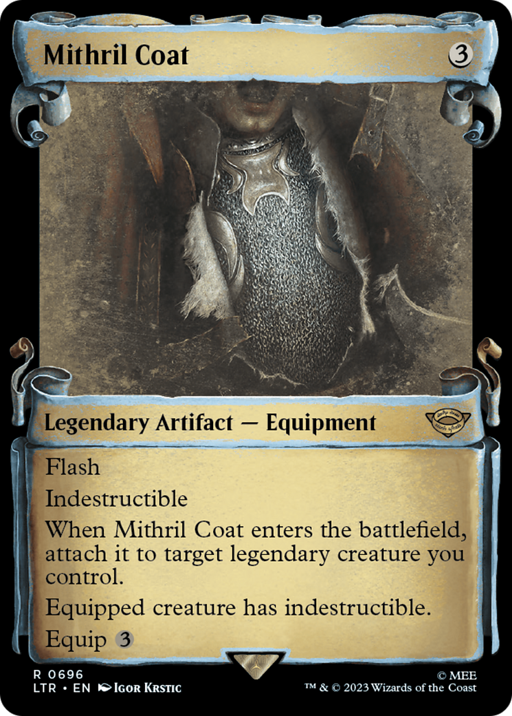 Mithril Coat [The Lord of the Rings: Tales of Middle-Earth Showcase Scrolls] - Magic: The Gathering - Card Brawlers | Quebec | Canada |