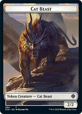 Insect // Cat Beast Double-Sided Token [Starter Commander Decks] - Magic: The Gathering - Card Brawlers | Quebec | Canada |