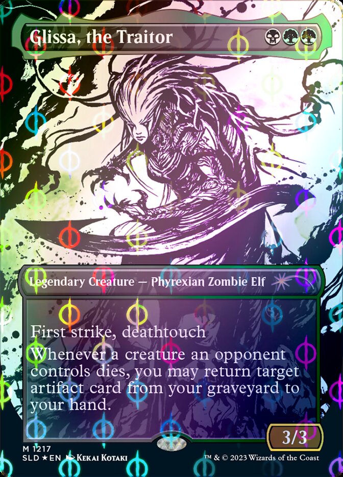 Glissa, the Traitor (Borderless Ichor Step-and-Compleat Foil) [Secret Lair Drop Series] - Magic: The Gathering - Card Brawlers | Quebec | Canada |