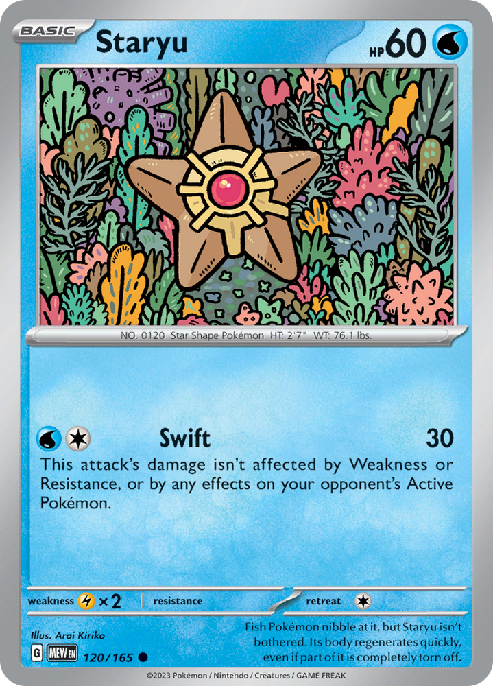 Staryu (120/165) [Écarlate et Violet : 151] 