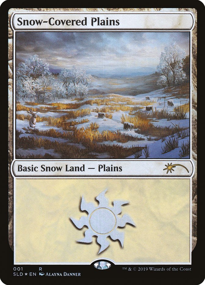 Snow-Covered Plains (001) [Secret Lair Drop Series] - Magic: The Gathering - Card Brawlers | Quebec | Canada |