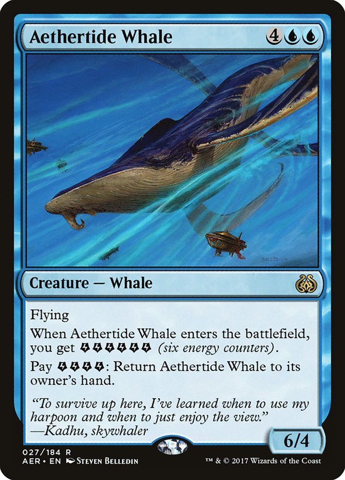 Aethertide Whale [Aether Revolt] - Magic: The Gathering - Card Brawlers | Quebec | Canada |