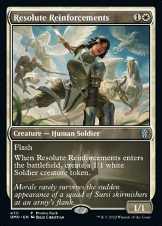 Resolute Reinforcements (Promo Pack) [Dominaria United Promos] - Magic: The Gathering - Card Brawlers | Quebec | Canada |