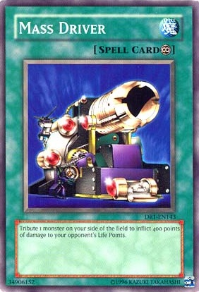 Mass Driver [DR1-EN143] Common - Yu-Gi-Oh! - Card Brawlers | Quebec | Canada |