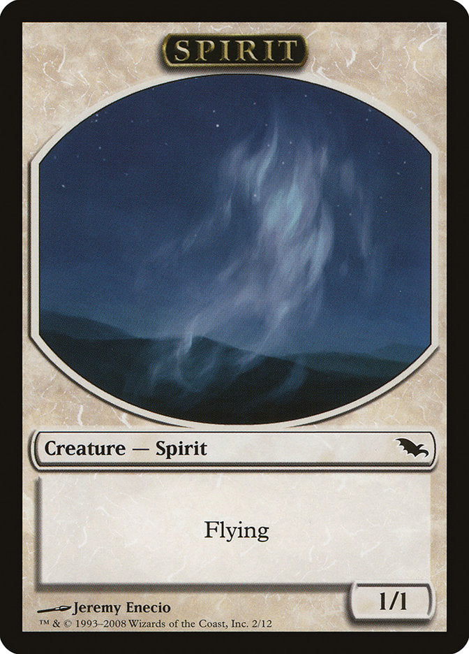 Spirit Token [Shadowmoor Tokens] - Magic: The Gathering - Card Brawlers | Quebec | Canada |