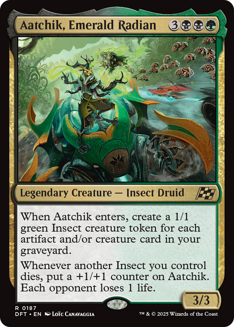 Aatchik, Emerald Radian [Aetherdrift] - Magic: The Gathering - Card Brawlers | Quebec | Canada |
