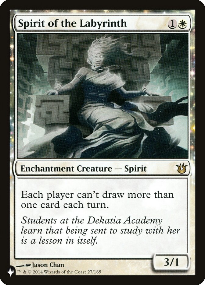 Spirit of the Labyrinth [The List] - Magic: The Gathering - Card Brawlers | Quebec | Canada |