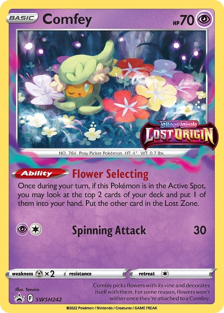 Comfey (SWSH242) [Sword & Shield: Black Star Promos] - Pokémon - Card Brawlers | Quebec | Canada |