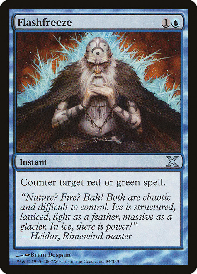 Flashfreeze [Tenth Edition] - Magic: The Gathering - Card Brawlers | Quebec | Canada |
