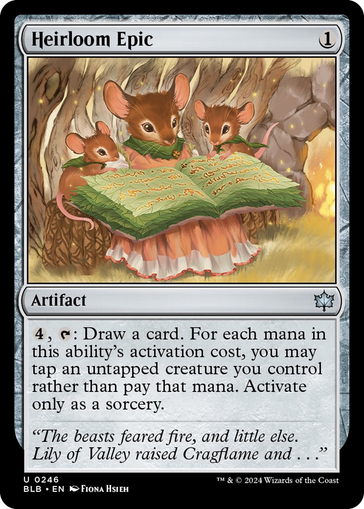 Heirloom Epic [Bloomburrow] - Magic: The Gathering - Card Brawlers | Quebec | Canada |