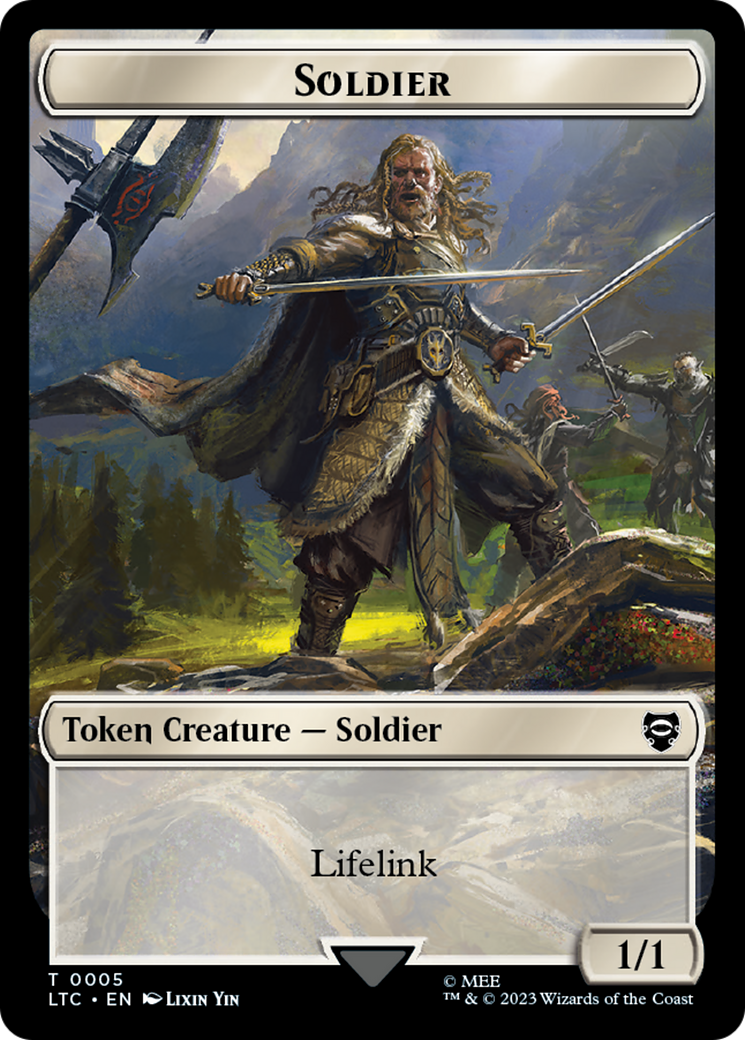Soldier // Food Token [The Lord of the Rings: Tales of Middle-Earth Commander Tokens] - Magic: The Gathering - Card Brawlers | Quebec | Canada |