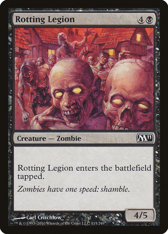 Rotting Legion [Magic 2011] - Magic: The Gathering - Card Brawlers | Quebec | Canada |