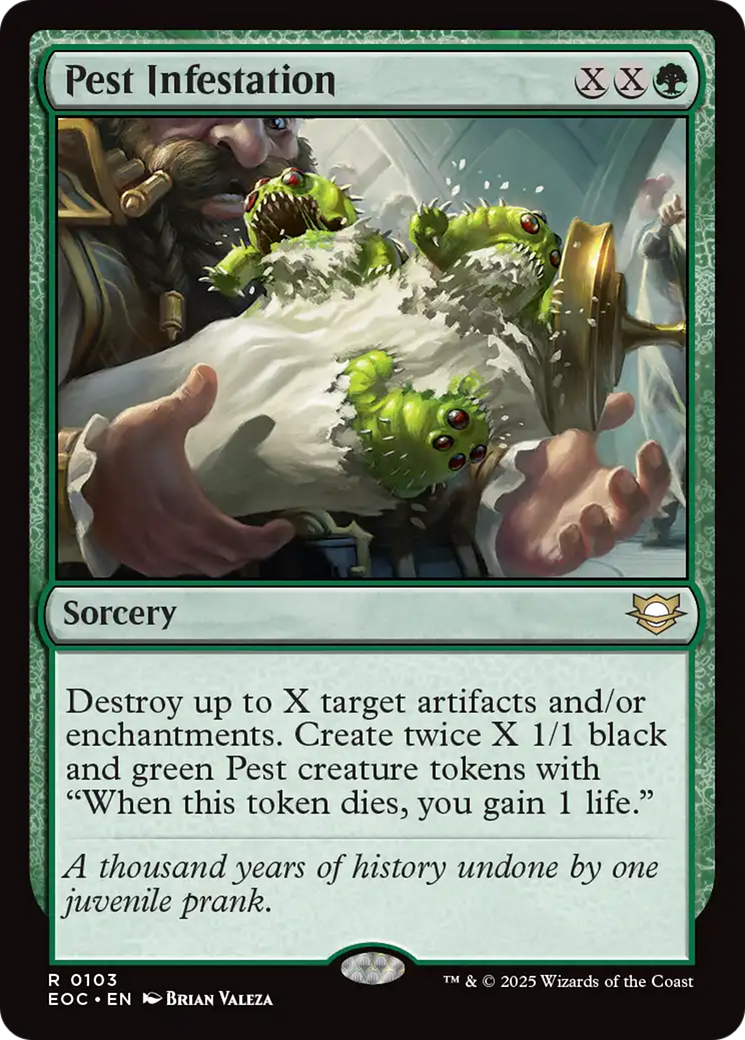 Pest Infestation [Edge of Eternities Commander] - Magic: The Gathering - Card Brawlers | Quebec | Canada |
