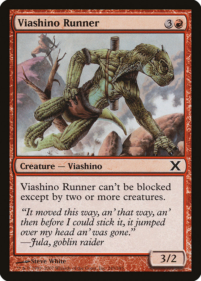Viashino Runner [Tenth Edition] - Magic: The Gathering - Card Brawlers | Quebec | Canada |