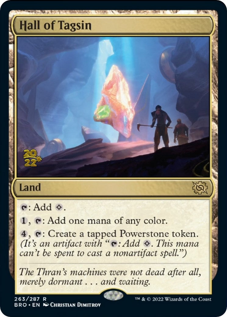 Hall of Tagsin [The Brothers' War Prerelease Promos] - Magic: The Gathering - Card Brawlers | Quebec | Canada |