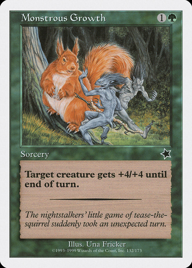 Monstrous Growth [Starter 1999] - Magic: The Gathering - Card Brawlers | Quebec | Canada |