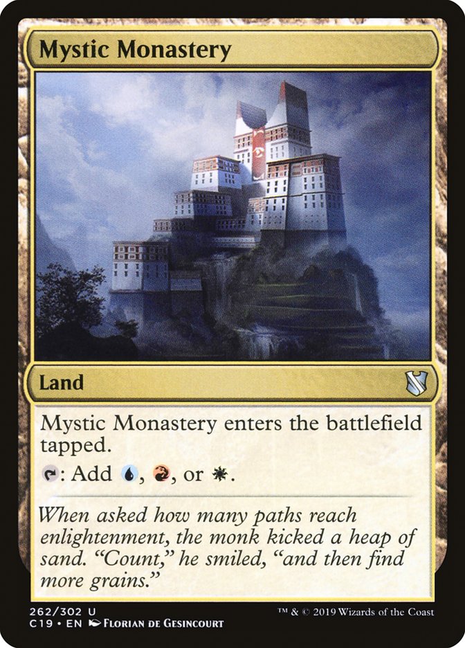 Mystic Monastery [Commander 2019] - Magic: The Gathering - Card Brawlers | Quebec | Canada |