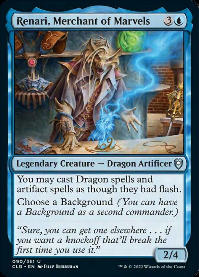 Renari, Merchant of Marvels [Commander Legends: Battle for Baldur's Gate] - Magic: The Gathering - Card Brawlers | Quebec | Canada |