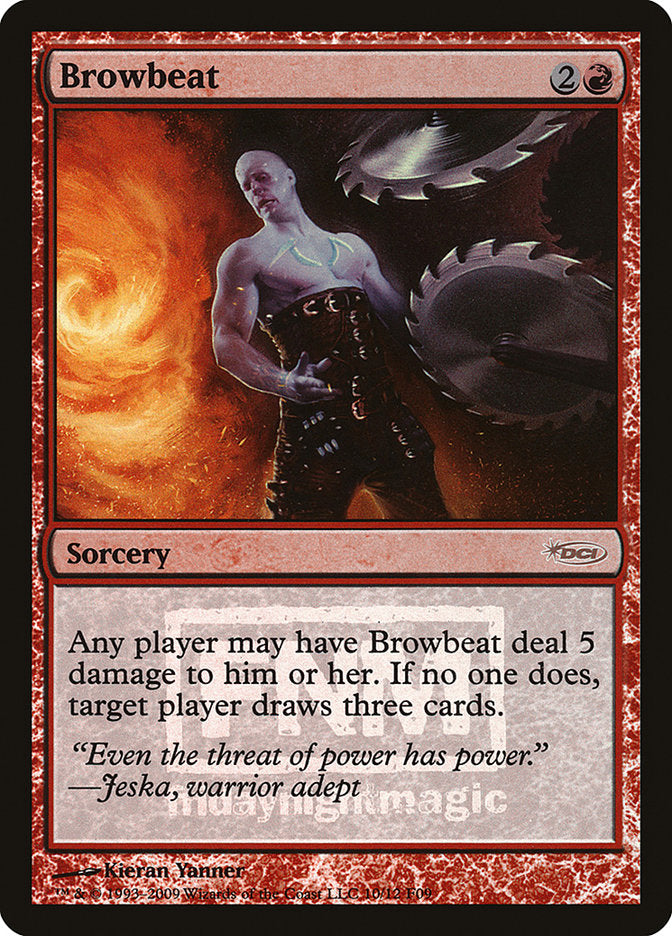 Browbeat [Friday Night Magic 2009] - Magic: The Gathering - Card Brawlers | Quebec | Canada |
