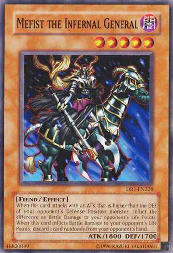 Mefist the Infernal General [DR1-EN228] Common - Yu-Gi-Oh! - Card Brawlers | Quebec | Canada |