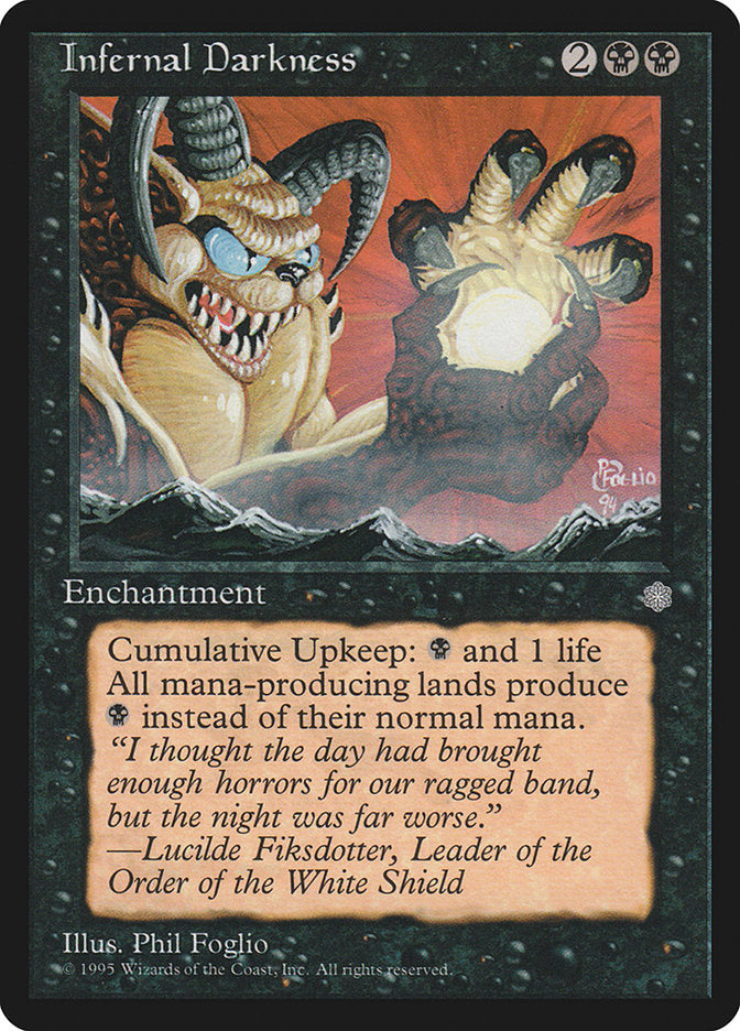 Infernal Darkness [Ice Age] - Magic: The Gathering - Card Brawlers | Quebec | Canada |