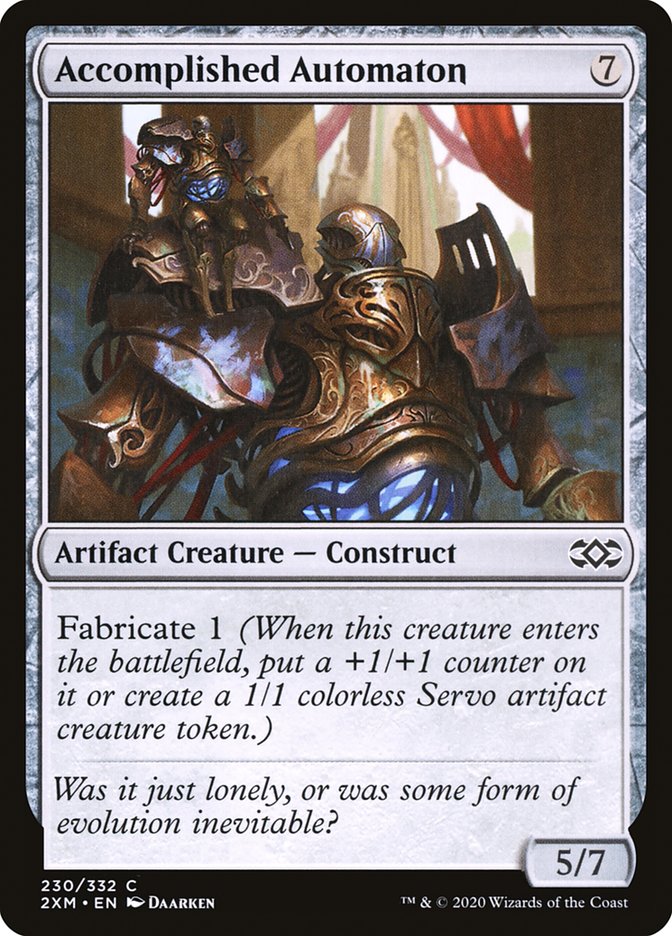 Accomplished Automaton [Double Masters] - Magic: The Gathering - Card Brawlers | Quebec | Canada |