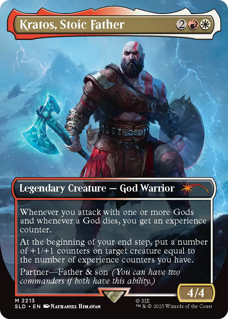 Kratos, Stoic Father [Secret Lair Drop Series] - Magic: The Gathering - Card Brawlers | Quebec | Canada |