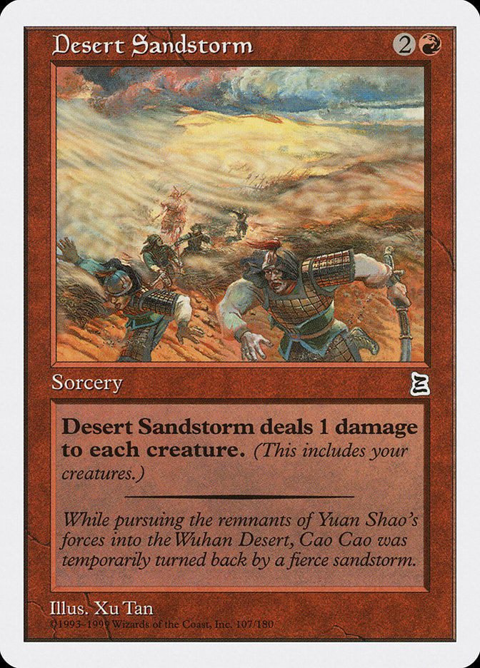 Desert Sandstorm [Portal Three Kingdoms] - Magic: The Gathering - Card Brawlers | Quebec | Canada |