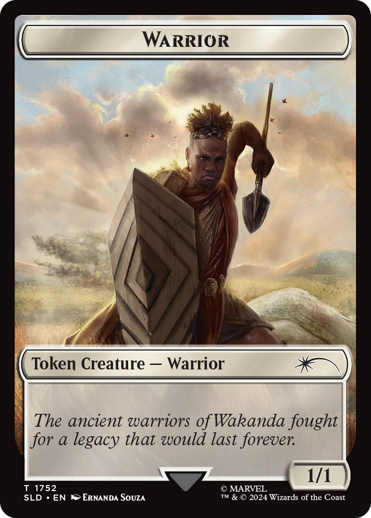 Warrior Token (Rainbow Foil) [Secret Lair Drop Series] - Magic: The Gathering - Card Brawlers | Quebec | Canada |