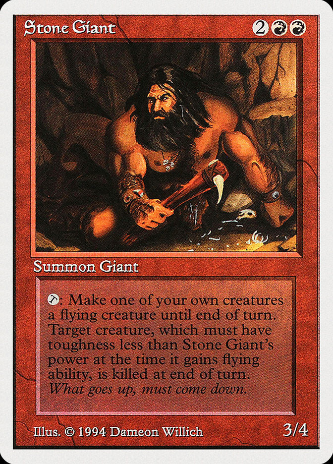 Stone Giant [Summer Magic / Edgar] - Magic: The Gathering - Card Brawlers | Quebec | Canada |
