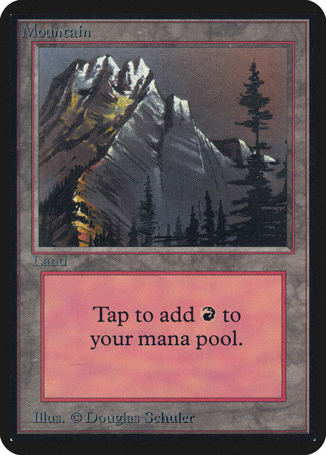 Mountain (292) [Alpha Edition] - Magic: The Gathering - Card Brawlers | Quebec | Canada |