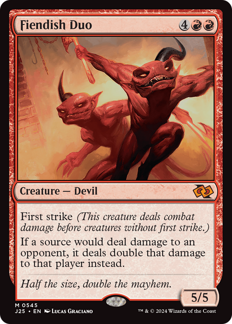 Fiendish Duo [Foundations Jumpstart] - Magic: The Gathering - Card Brawlers | Quebec | Canada |