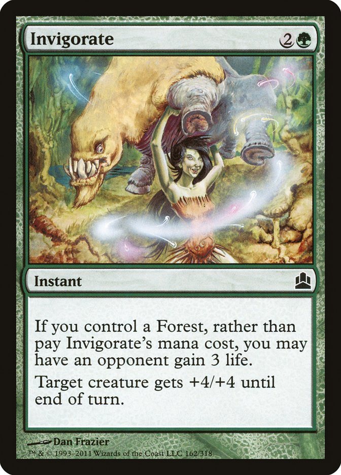 Invigorate [Commander 2011] - Magic: The Gathering - Card Brawlers | Quebec | Canada |