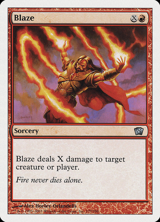 Blaze [Eighth Edition] - Magic: The Gathering - Card Brawlers | Quebec | Canada |