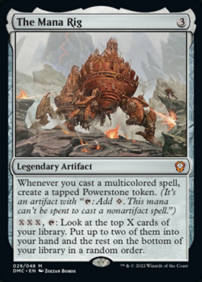 The Mana Rig [Dominaria United Commander] - Magic: The Gathering - Card Brawlers | Quebec | Canada |