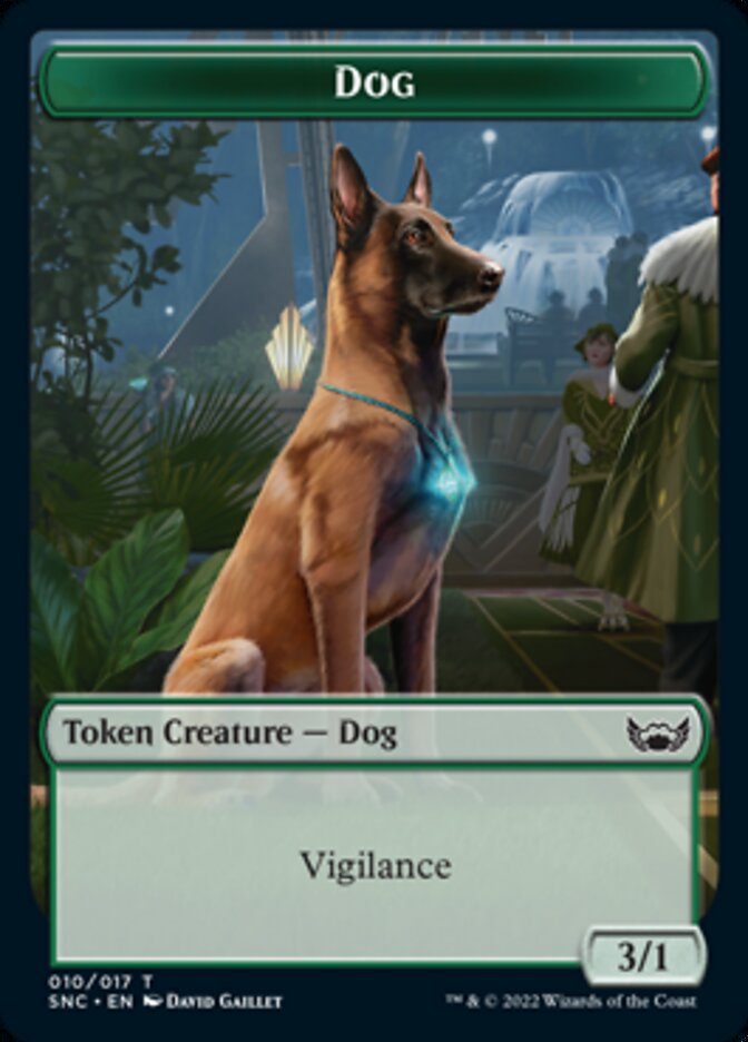 Devil // Dog Double-Sided Token [Streets of New Capenna Tokens] - Magic: The Gathering - Card Brawlers | Quebec | Canada |