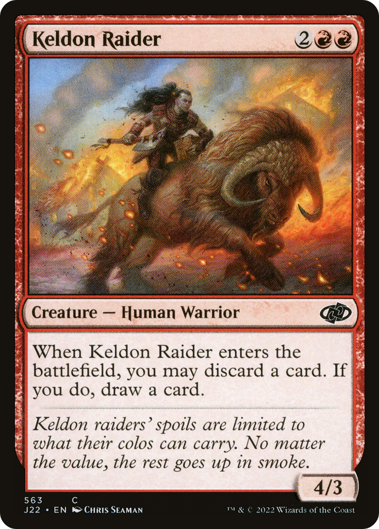 Keldon Raider [Jumpstart 2022] - Magic: The Gathering - Card Brawlers | Quebec | Canada |