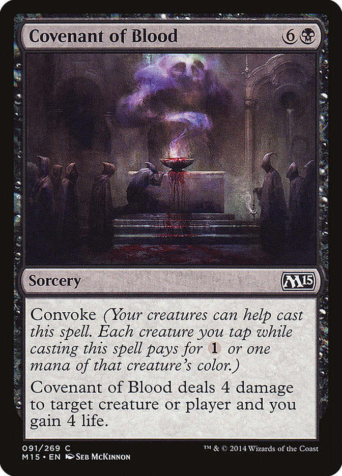 Covenant of Blood [Magic 2015] - Magic: The Gathering - Card Brawlers | Quebec | Canada |