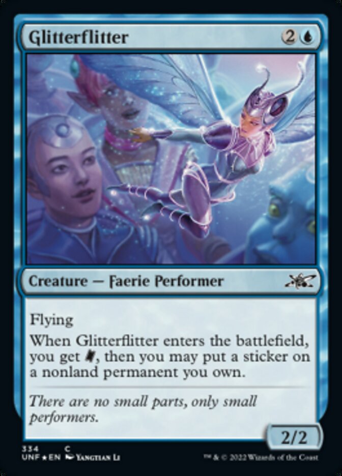 Glitterflitter (Galaxy Foil) [Unfinity] - Magic: The Gathering - Card Brawlers | Quebec | Canada |