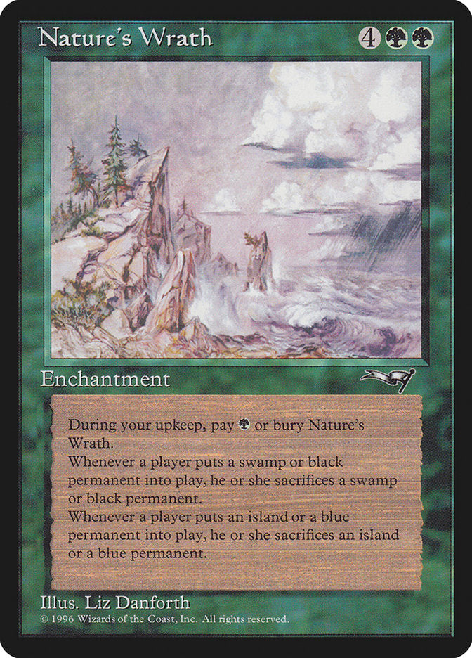 Nature's Wrath [Alliances] - Magic: The Gathering - Card Brawlers | Quebec | Canada |