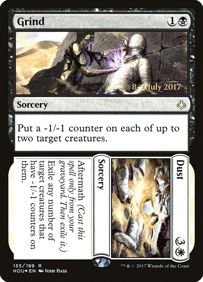 Grind // Dust [Hour of Devastation Prerelease Promos] - Magic: The Gathering - Card Brawlers | Quebec | Canada |