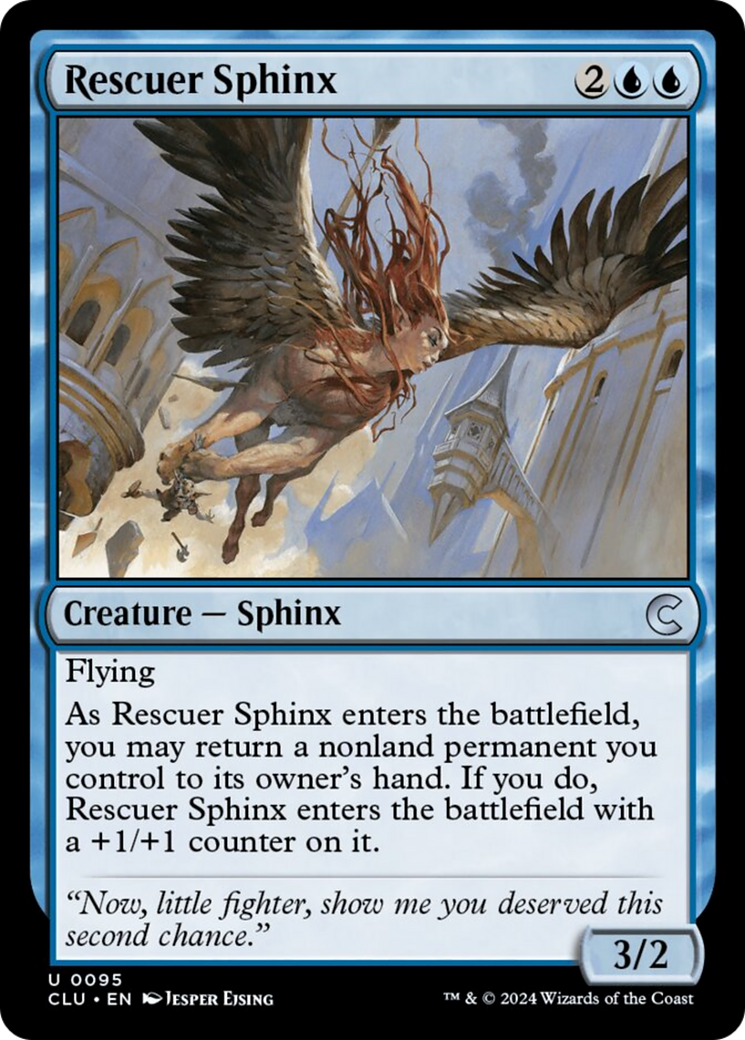 Rescuer Sphinx [Ravnica: Clue Edition] - Magic: The Gathering - Card Brawlers | Quebec | Canada |
