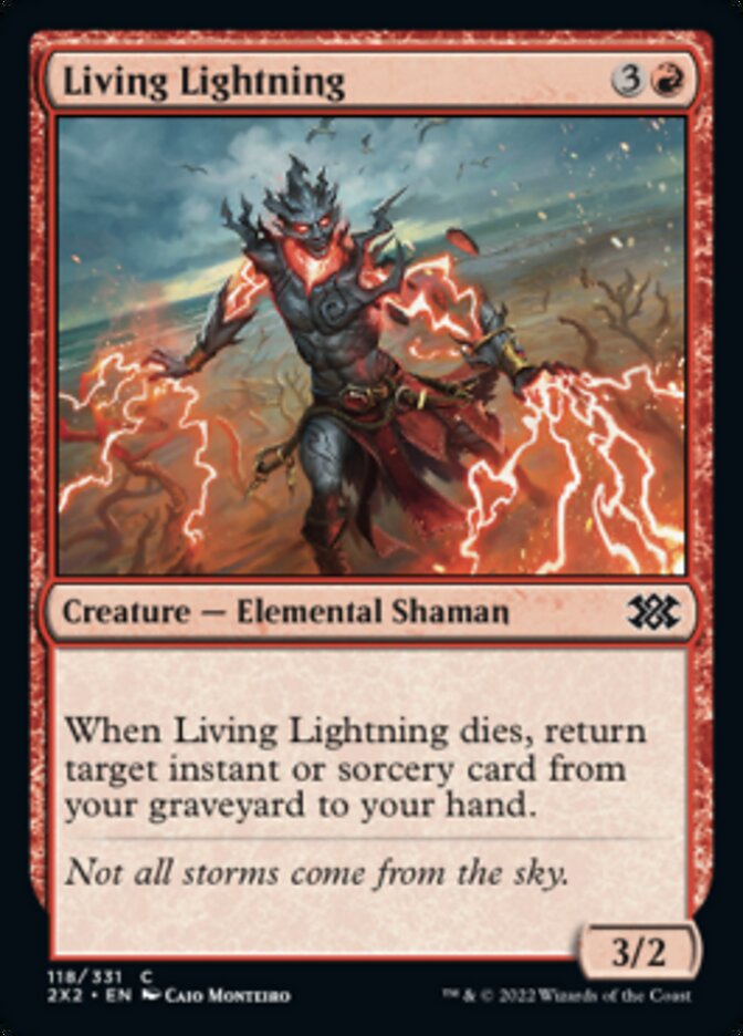 Living Lightning [Double Masters 2022] - Magic: The Gathering - Card Brawlers | Quebec | Canada |