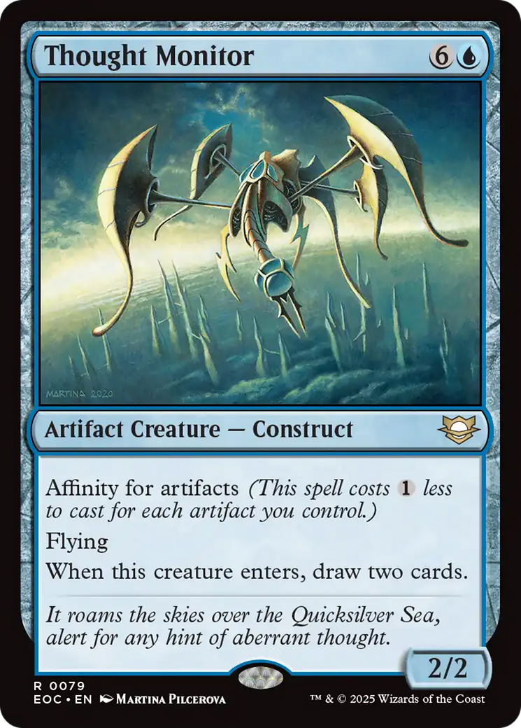 Thought Monitor [Edge of Eternities Commander] - Magic: The Gathering - Card Brawlers | Quebec | Canada |
