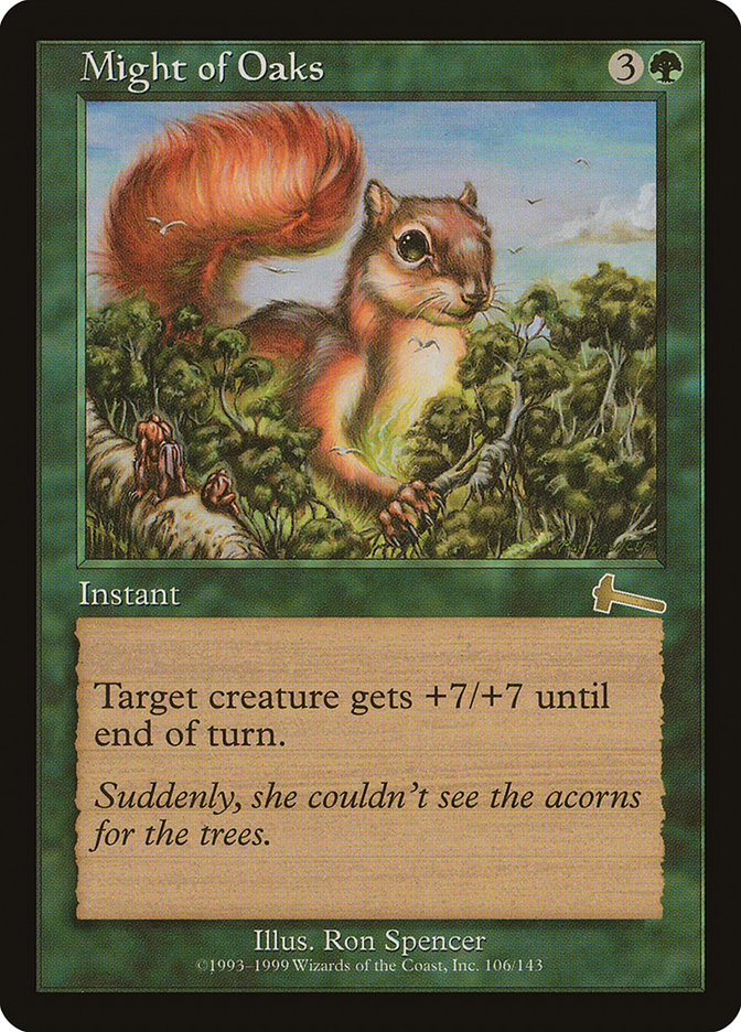 Might of Oaks [Urza's Legacy] - Magic: The Gathering - Card Brawlers | Quebec | Canada |