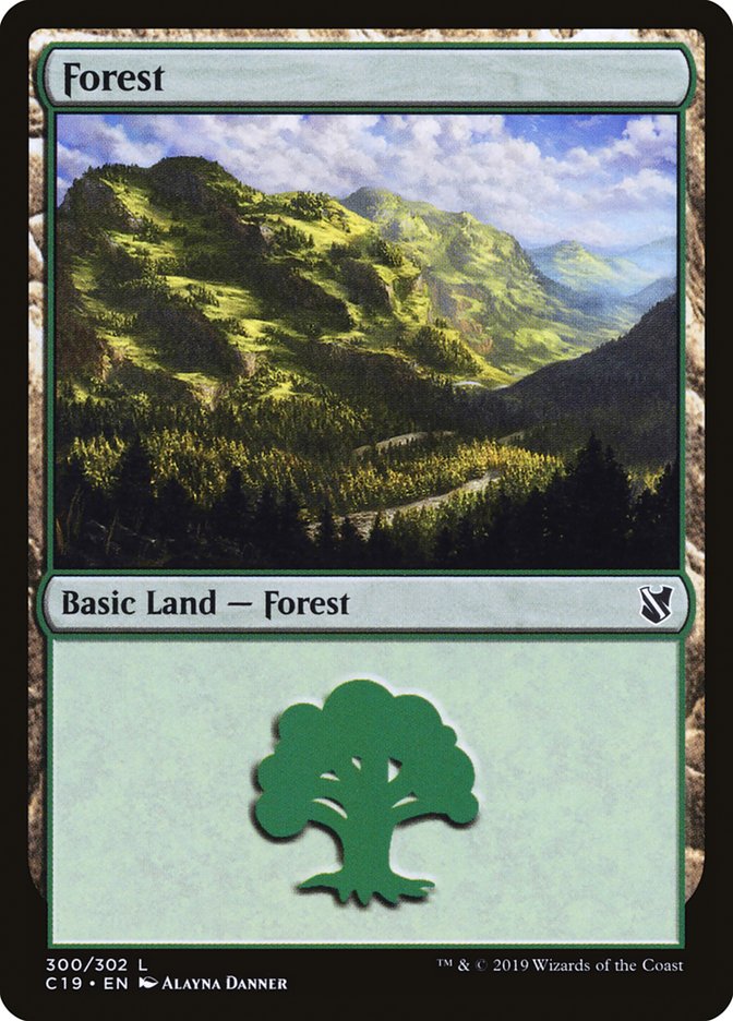 Forest (300) [Commander 2019] - Magic: The Gathering - Card Brawlers | Quebec | Canada |