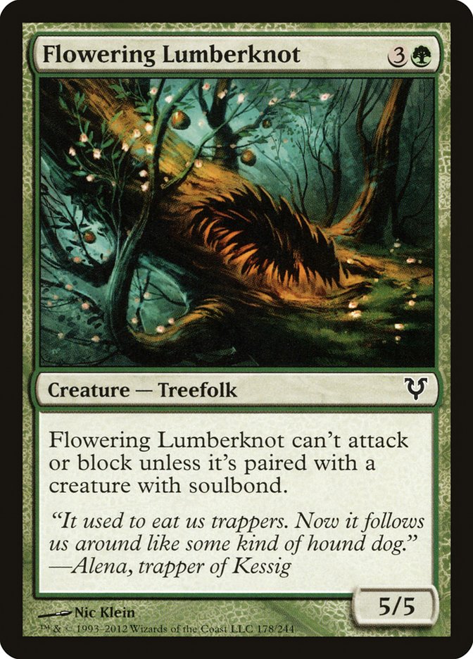 Flowering Lumberknot [Avacyn Restored] - Magic: The Gathering - Card Brawlers | Quebec | Canada |
