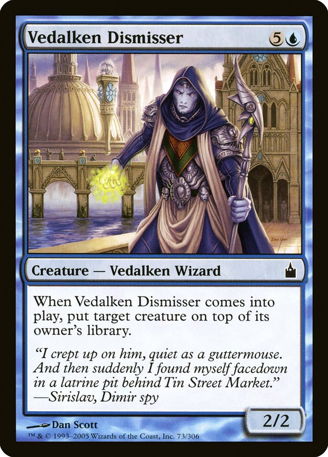 Vedalken Dismisser [Ravnica: City of Guilds] - Magic: The Gathering - Card Brawlers | Quebec | Canada |