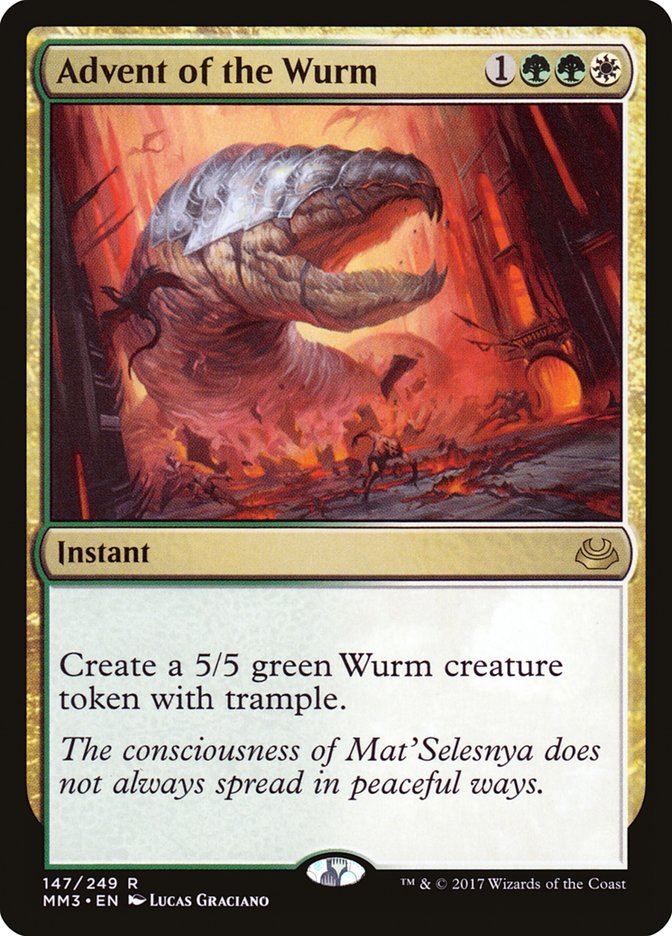 Advent of the Wurm [Modern Masters 2017] - Magic: The Gathering - Card Brawlers | Quebec | Canada |